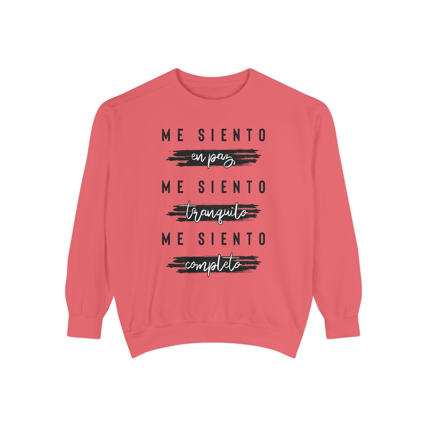 Sudadera Unisex "Me siento en paz"