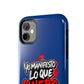 Funda para teléfono "Yo manifiesto lo que quiero" - Azul