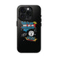 Funda para teléfono "Todo lo que veo en mi imaginación" - Negro