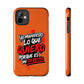 Funda para teléfono "Yo manifiesto lo que quiero" - Naranja