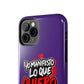 Funda para teléfono "Yo manifiesto lo que quiero" - Violeta