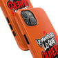 Funda para teléfono "Yo manifiesto lo que quiero" - Naranja