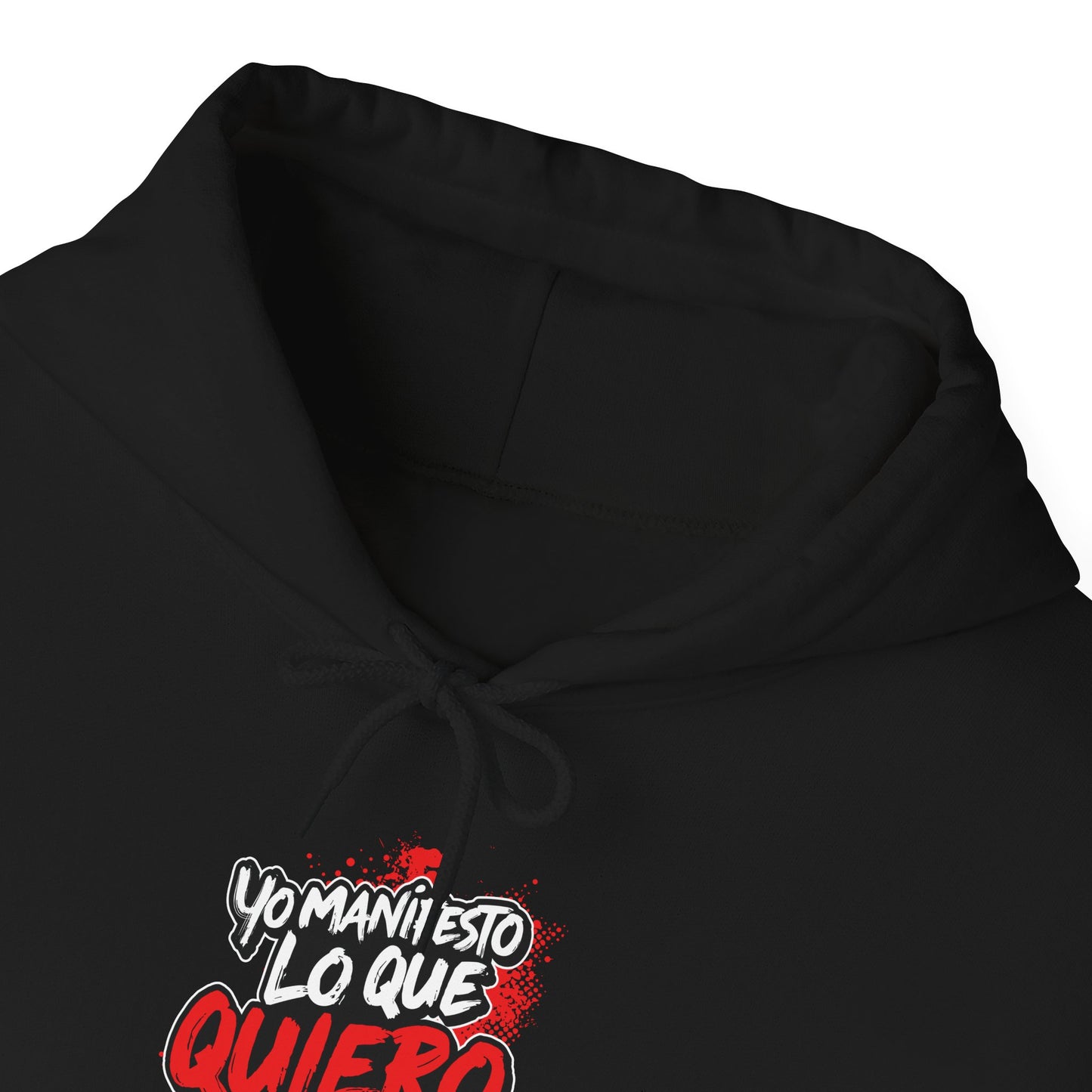 Sudadera con capucha unisex Heavy Blend™ "Yo manifiesto lo que quiero " - Celes Manifestación