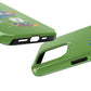 Funda para teléfono "Todo lo que veo en mi imaginación" - Verde