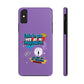 Funda para teléfono "Todo lo que veo en mi imaginación" - Lila