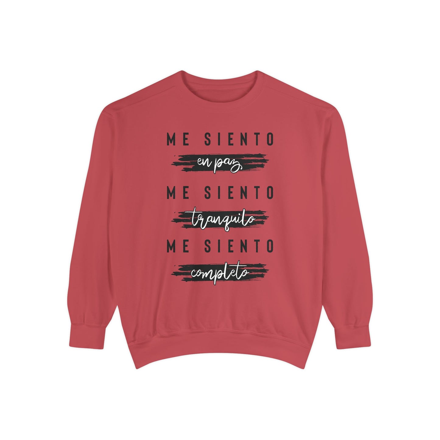 Sudadera Unisex "Me siento en paz"