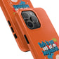 Funda para teléfono "Todo lo que veo en mi imaginación" - Naranja