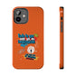 Funda para teléfono "Todo lo que veo en mi imaginación" - Naranja