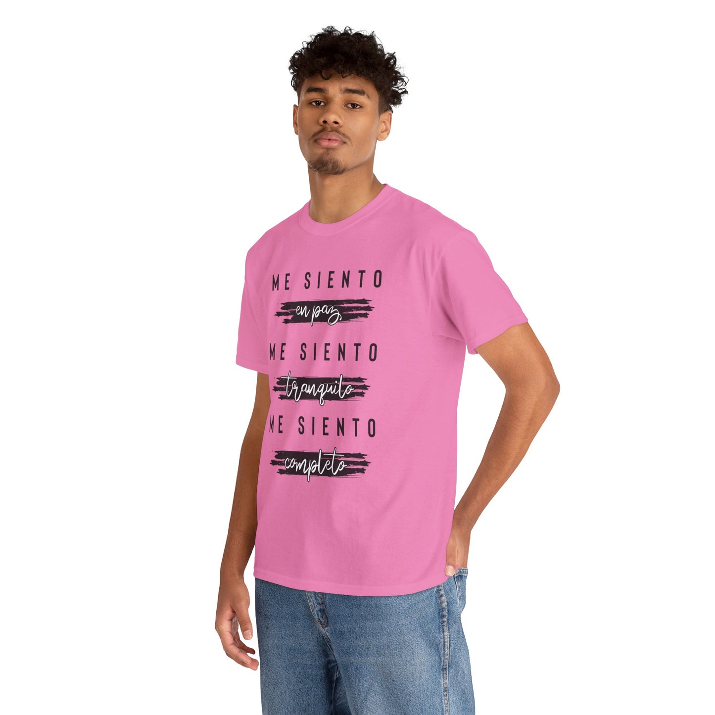 Playera Unisex "Me siento en paz"