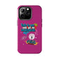 Funda para teléfono "Todo lo que veo en mi imaginación" - Fucsia