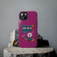 Funda para teléfono "Todo lo que veo en mi imaginación" - Fucsia