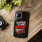 Funda para teléfono "Yo manifiesto lo que quiero" - Negro