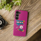 Funda para teléfono "Todo lo que veo en mi imaginación" - Fucsia