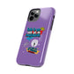 Funda para teléfono "Todo lo que veo en mi imaginación" - Lila