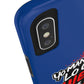 Funda para teléfono "Yo manifiesto lo que quiero" - Azul