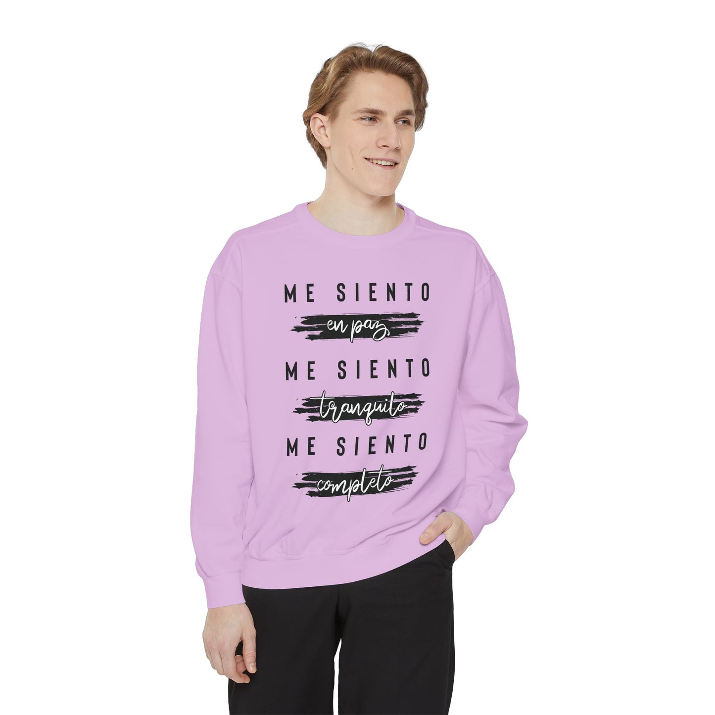 Sudadera Unisex "Me siento en paz"