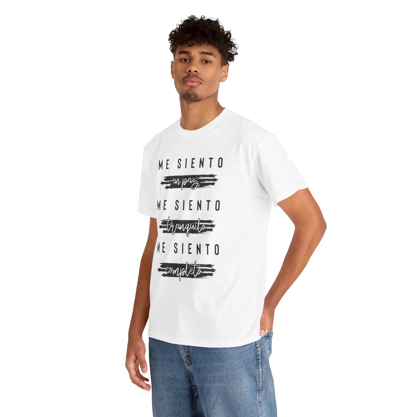 Playera Unisex "Me siento en paz"