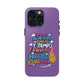 Funda para teléfono "Yo vivo en propio espacio y tiempo" - Lila