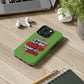 Funda para teléfono "Yo manifiesto lo que quiero" - Verde