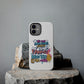 Funda para teléfono "Yo vivo en propio espacio y tiempo" - Blanco