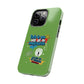 Funda para teléfono "Todo lo que veo en mi imaginación" - Verde