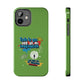 Funda para teléfono "Todo lo que veo en mi imaginación" - Verde
