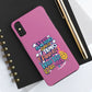 Funda para teléfono "Yo vivo en propio espacio y tiempo"