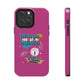 Funda para teléfono "Todo lo que veo en mi imaginación" - Fucsia