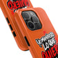 Funda para teléfono "Yo manifiesto lo que quiero" - Naranja