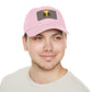 Gorra personalizada "A mí el dinero me llega todos los días"
