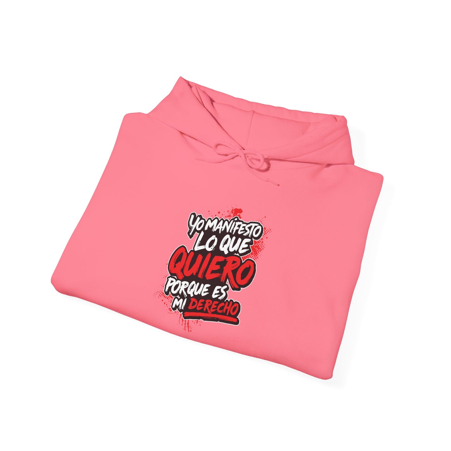 Sudadera con capucha unisex Heavy Blend™ "Yo manifiesto lo que quiero " - Celes Manifestación