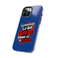 Funda para teléfono "Yo manifiesto lo que quiero" - Azul