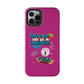 Funda para teléfono "Todo lo que veo en mi imaginación" - Fucsia