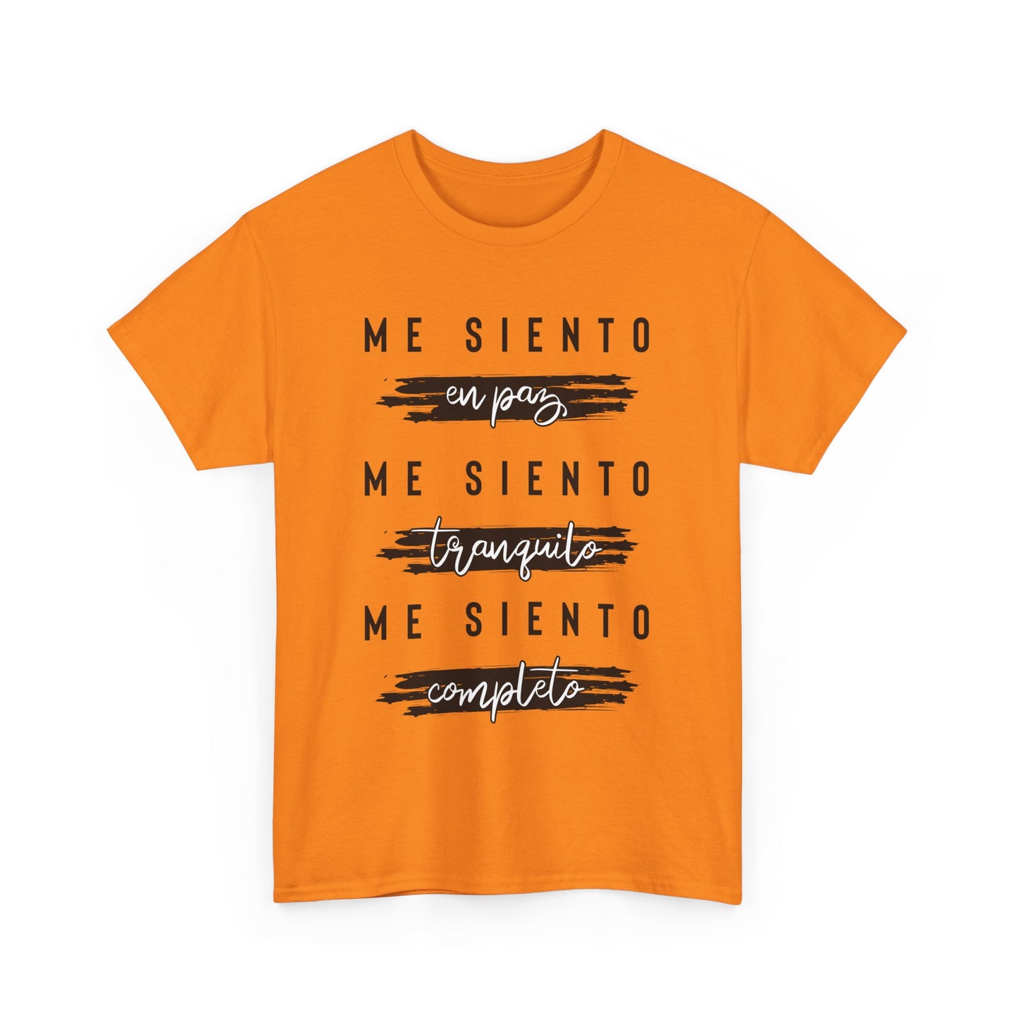 Playera Unisex "Me siento en paz"