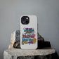 Funda para teléfono "Yo vivo en propio espacio y tiempo" - Blanco