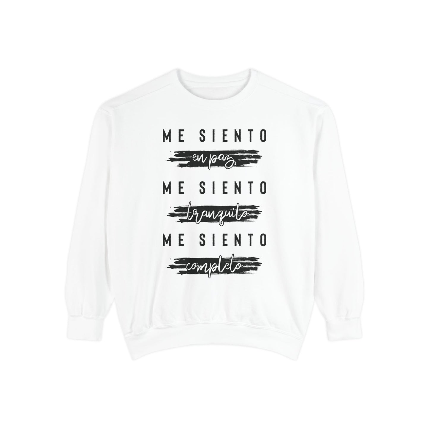 Sudadera Unisex "Me siento en paz"