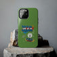 Funda para teléfono "Todo lo que veo en mi imaginación" - Verde