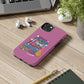 Funda para teléfono "Yo vivo en propio espacio y tiempo"