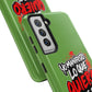 Funda para teléfono "Yo manifiesto lo que quiero" - Verde