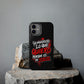 Funda para teléfono "Yo manifiesto lo que quiero" - Negro