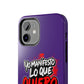 Funda para teléfono "Yo manifiesto lo que quiero" - Violeta