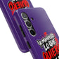 Funda para teléfono "Yo manifiesto lo que quiero" - Violeta