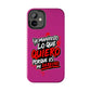 Funda para teléfono "Yo manifiesto lo que quiero" - Fucsia