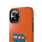 Funda para teléfono "Todo lo que veo en mi imaginación" - Naranja