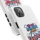 Funda para teléfono "Yo vivo en propio espacio y tiempo" - Blanco
