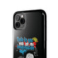 Funda para teléfono "Todo lo que veo en mi imaginación" - Negro