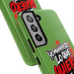 Funda para teléfono "Yo manifiesto lo que quiero" - Verde