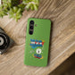 Funda para teléfono "Todo lo que veo en mi imaginación" - Verde