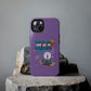 Funda para teléfono "Todo lo que veo en mi imaginación" - Lila