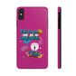 Funda para teléfono "Todo lo que veo en mi imaginación" - Fucsia